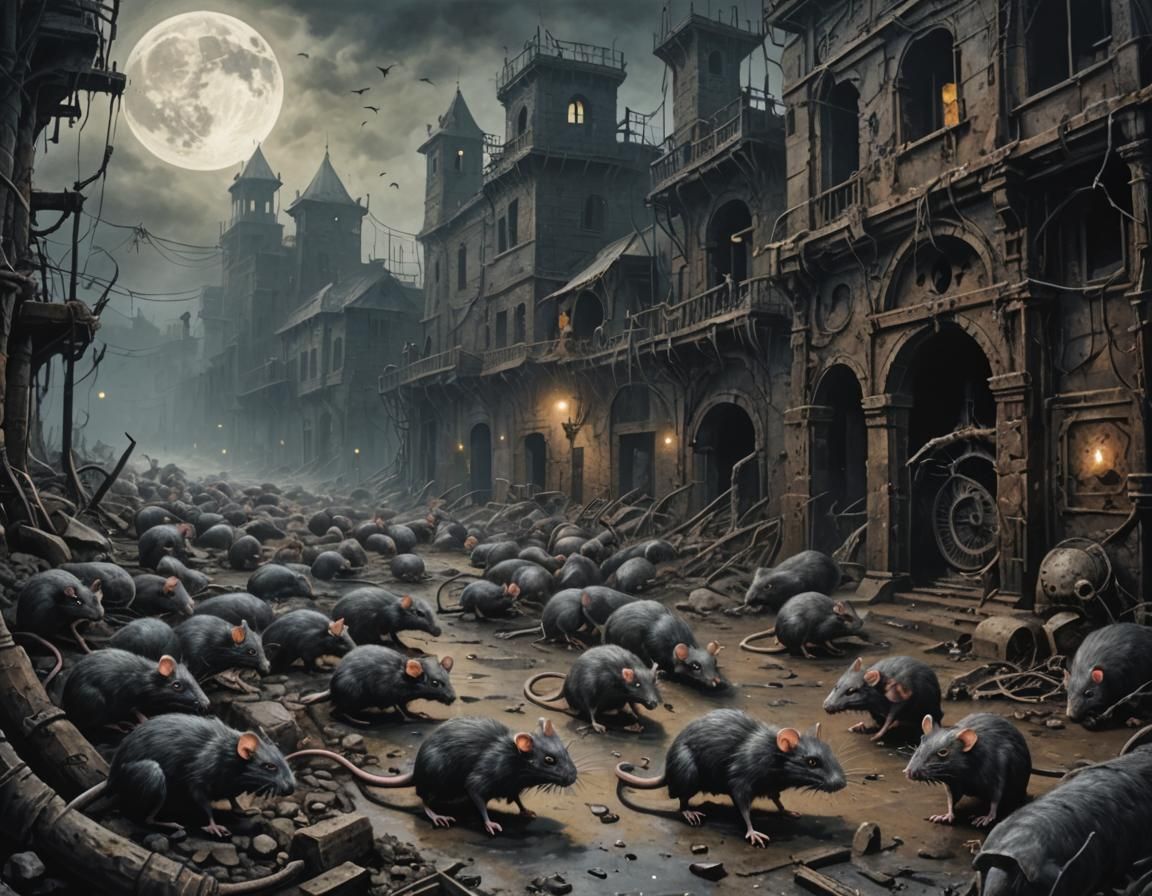 Plague Rats Rule Apocalyptic Ruins