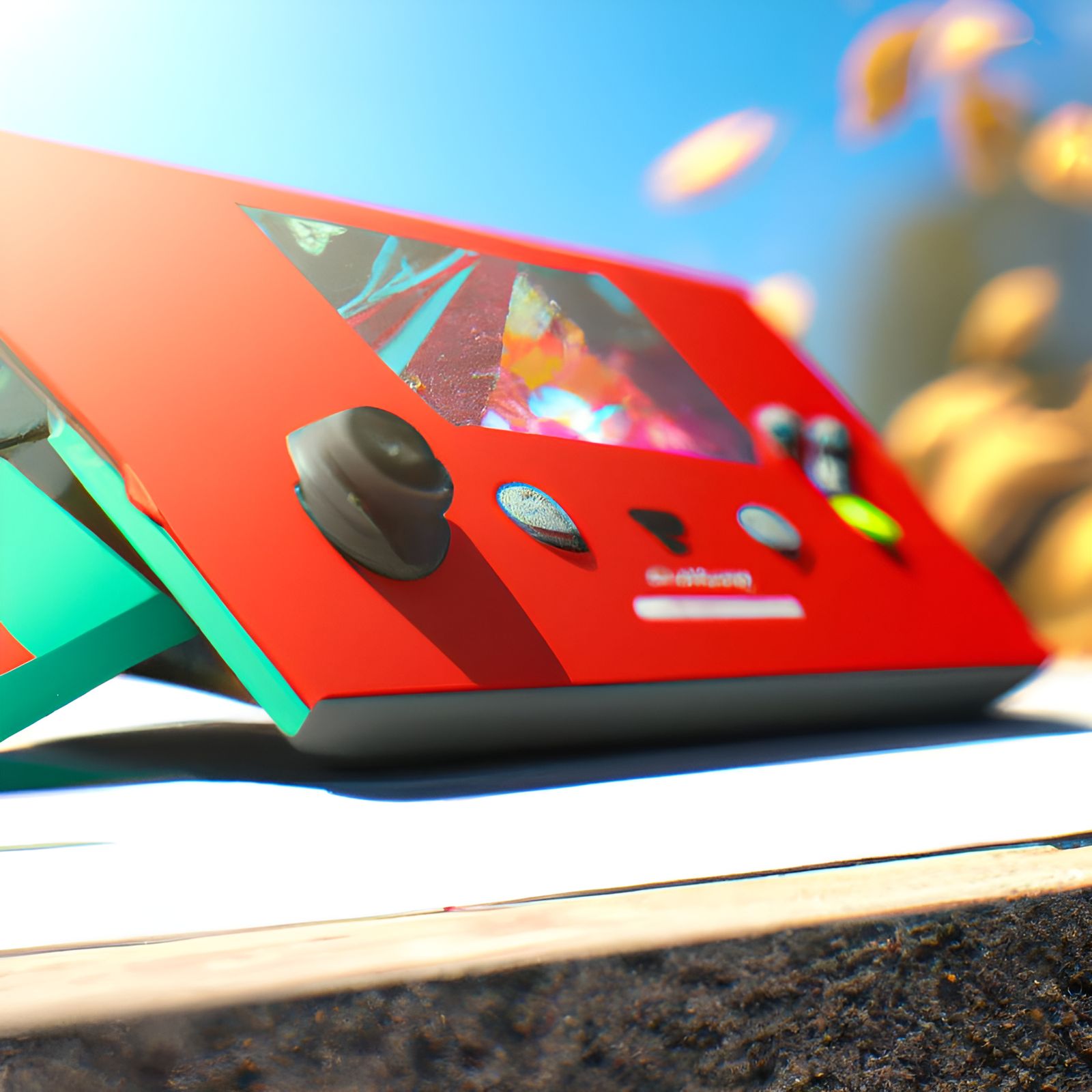 Origami Nintendo Switch Concept Art