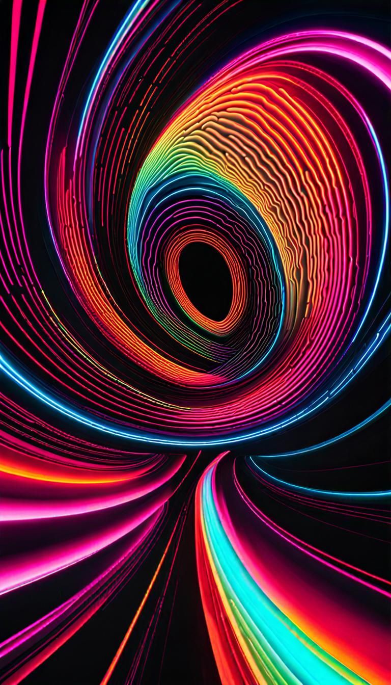 Supermassive Black Hole with Neon Magnetic Field