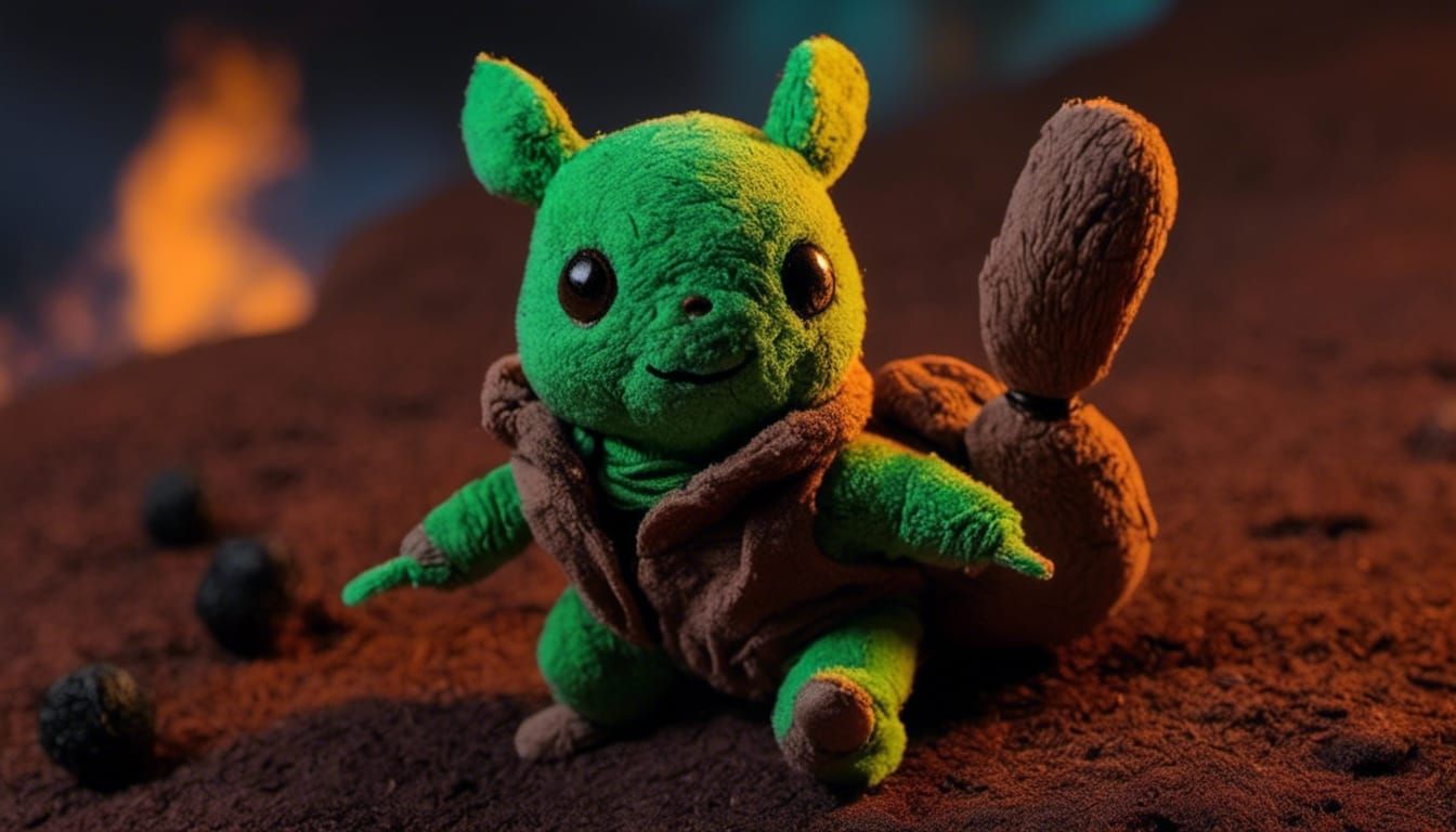 Kit Fisto Battles in Alien War Zone