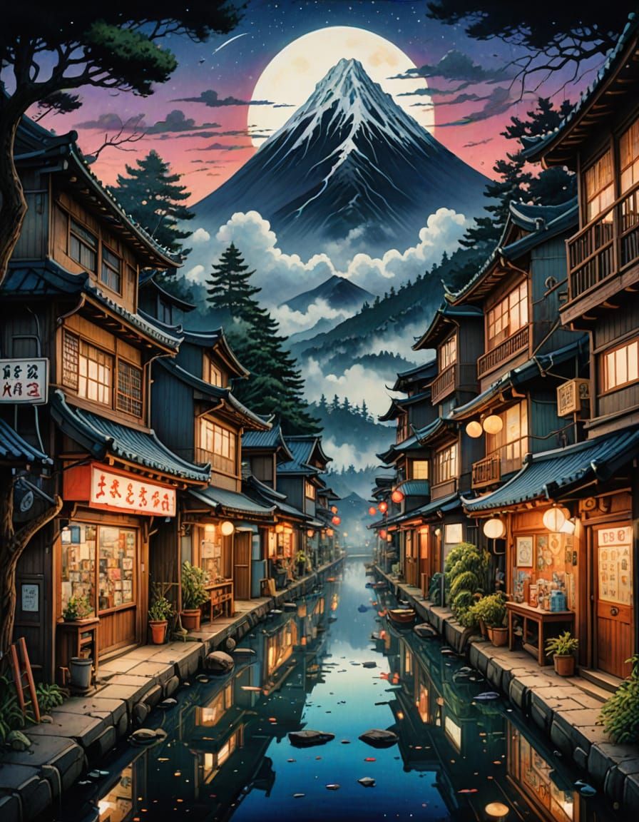 Intricate Digital Matte Painting in Epic Cinematic Style