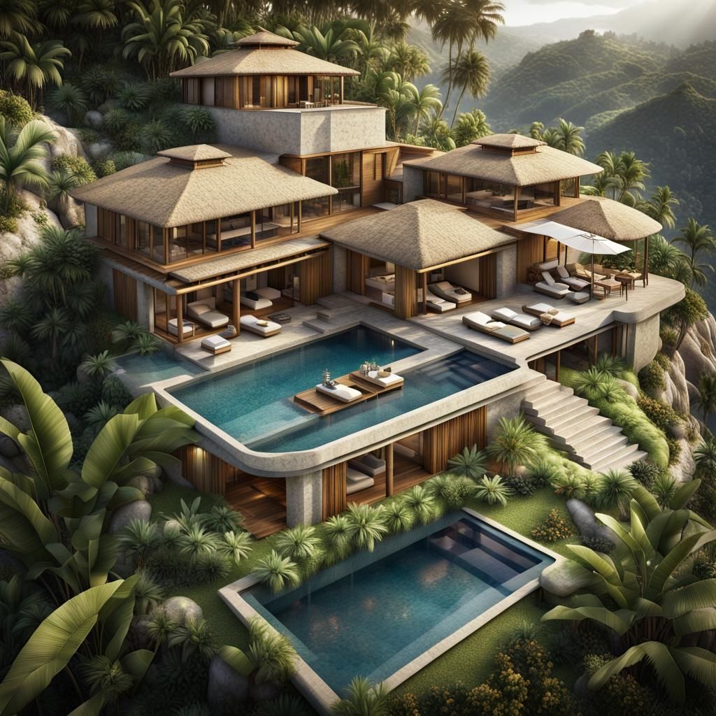 eco village, tropical