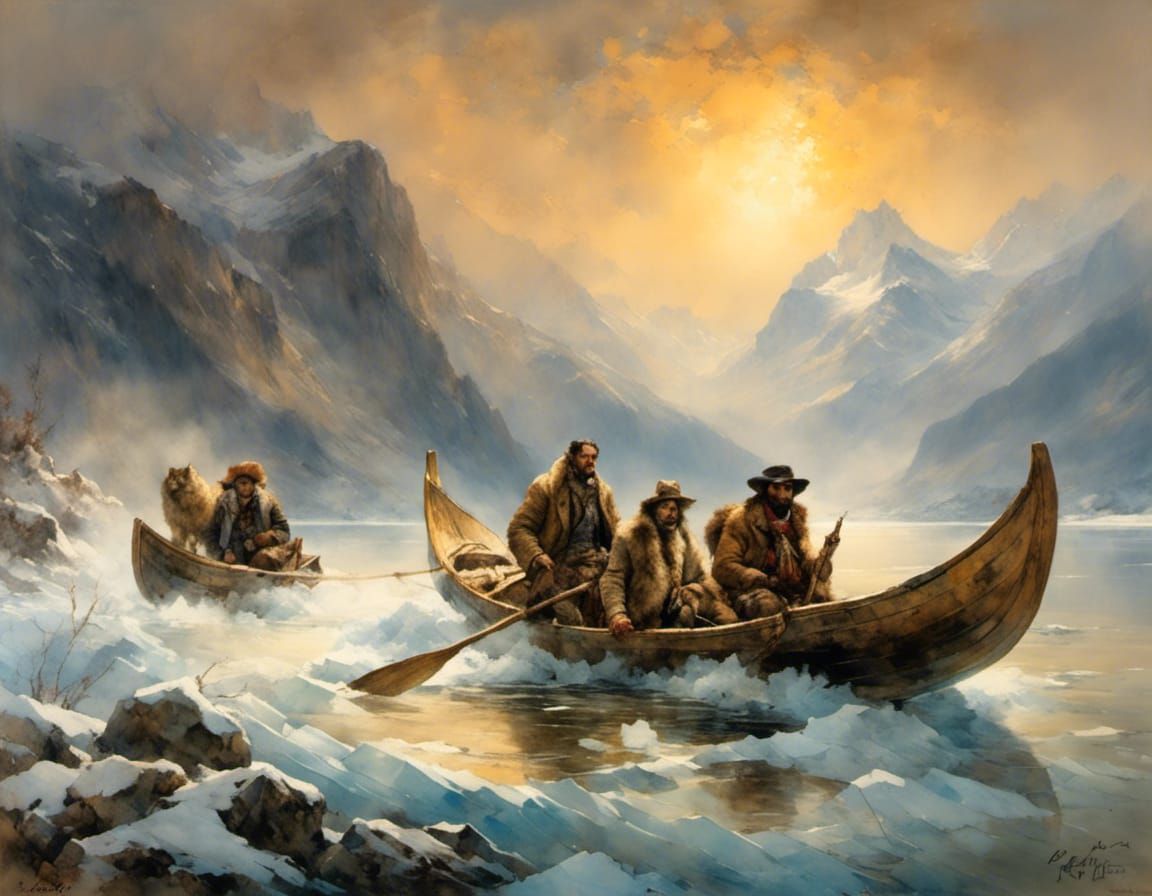 Columbia River Explorers: 19th-Century American Realism