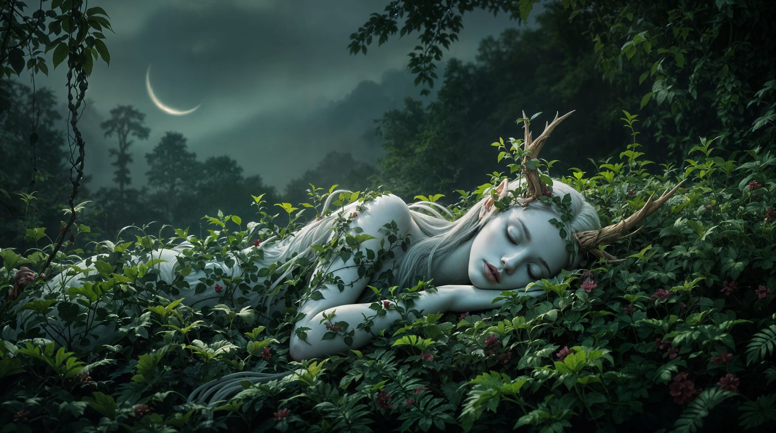 Ethereal Elf in Twilight Forest