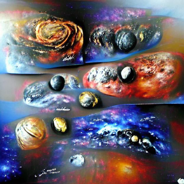 Colorful Galaxy Illustration