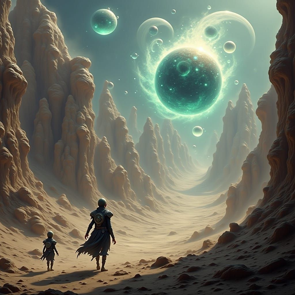 Brave Space Explorers Discover Alien Wisp Creatures in Epic ...