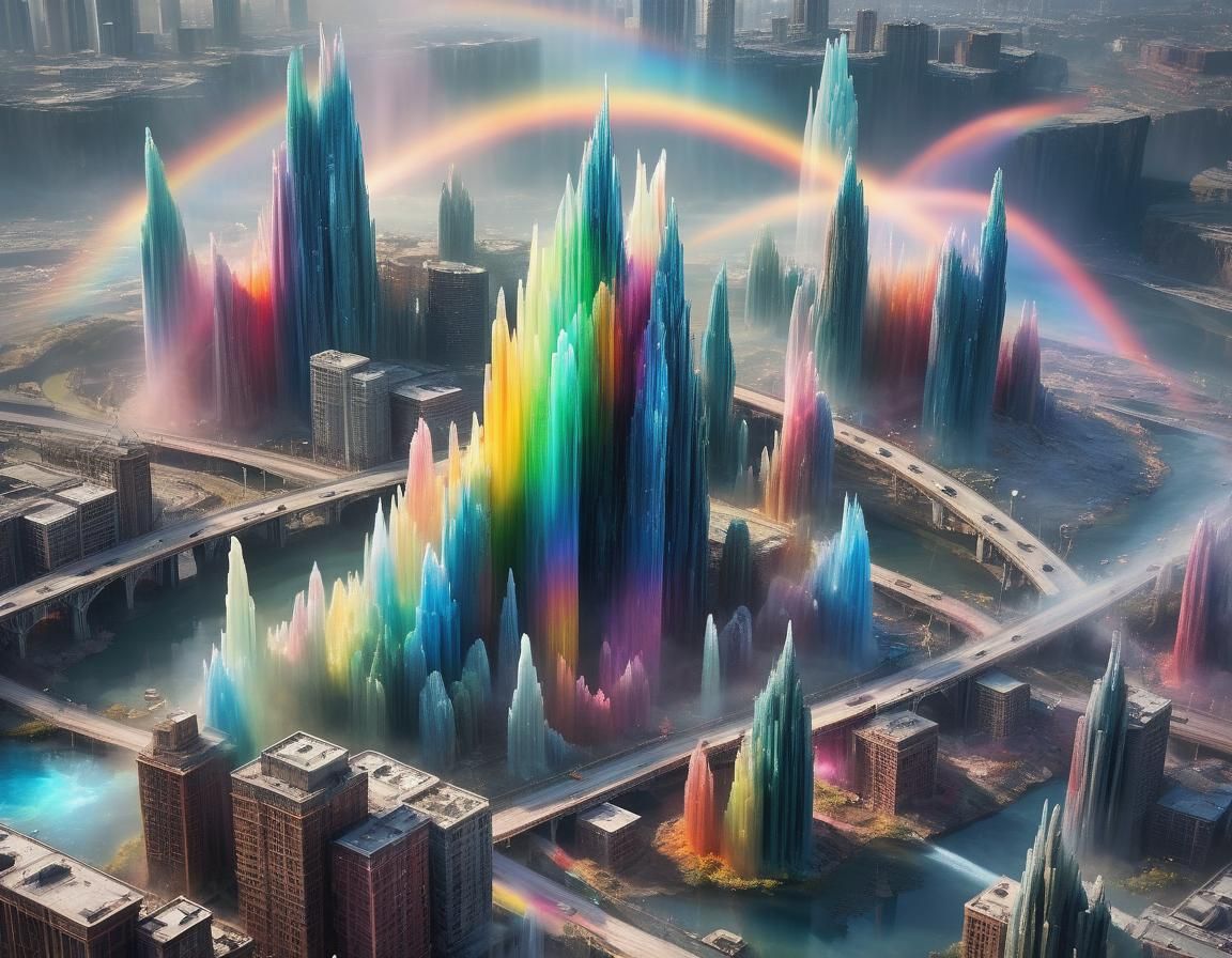 Diaphanous Rainbow Kyanite Maglift Slinkies by Dawpy Flord N...