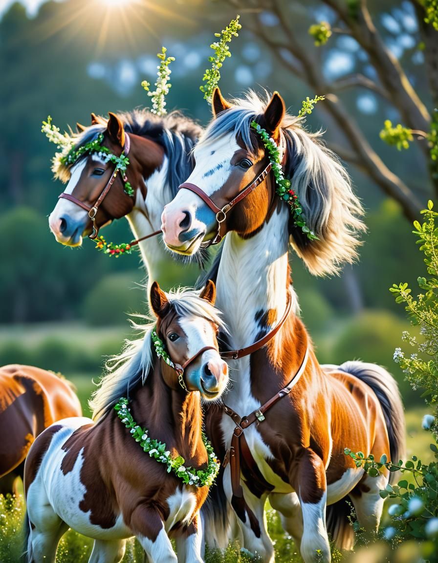 Horse hybrid Giraffe