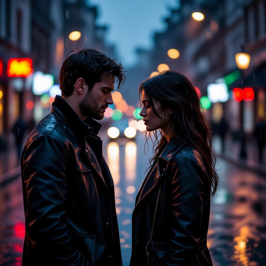 Heartbreak in the Rain: A Cinematic Love Story