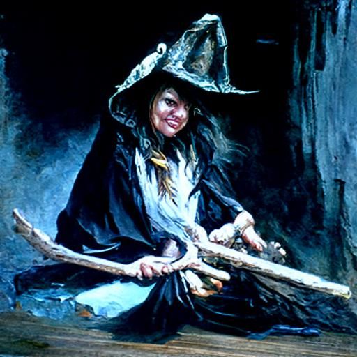 Ranni the Witch: An Oil Painting