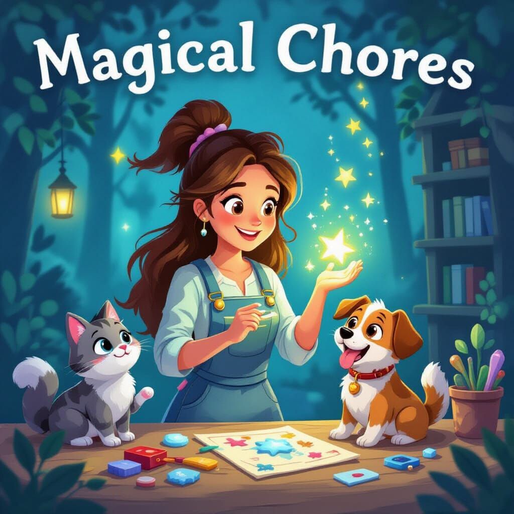Molly Performs Magical Chores
