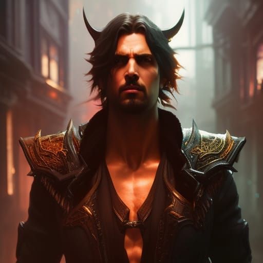 Epic Dark Fantasy Necromancer Portrait in Unreal Engine