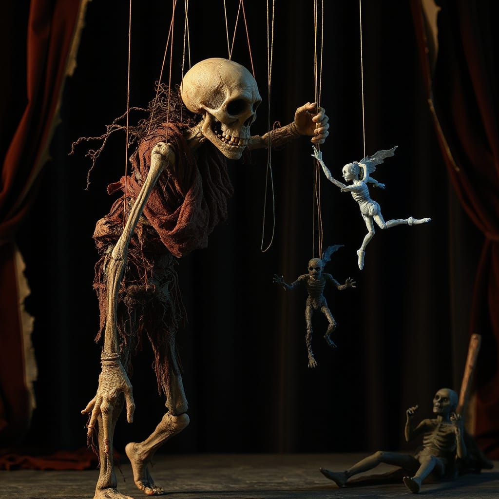 Nightmarish Puppet Master Claymation Horror