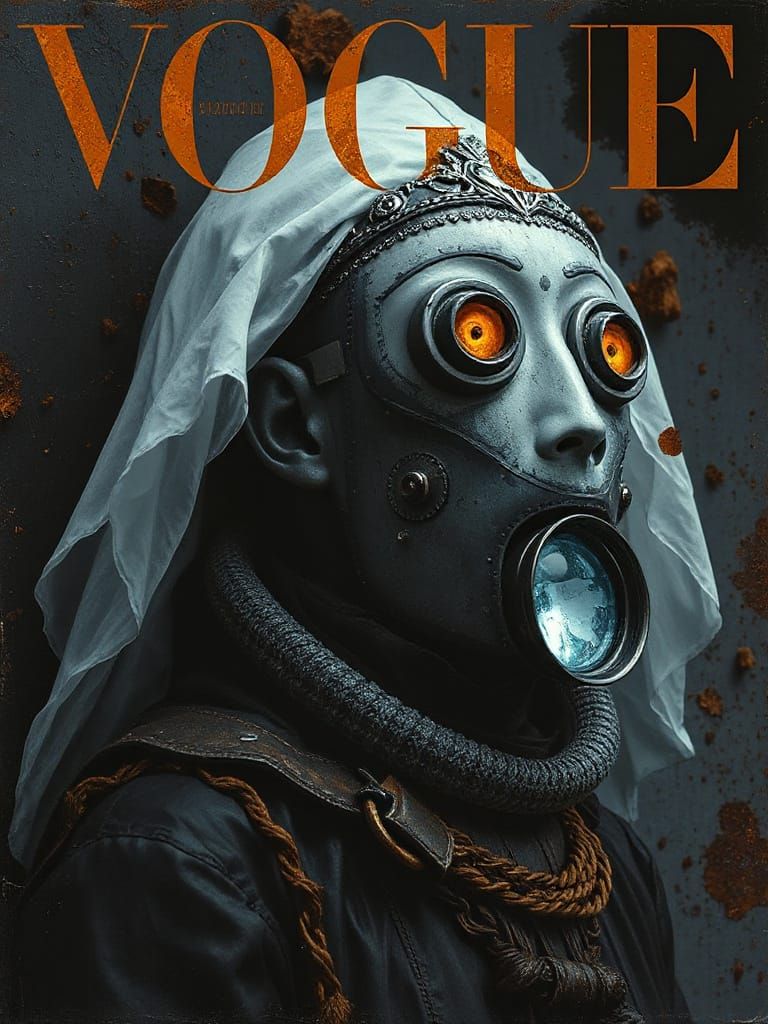 Surreal Fine Art Photograph in a Cyberpunk Aesthetic