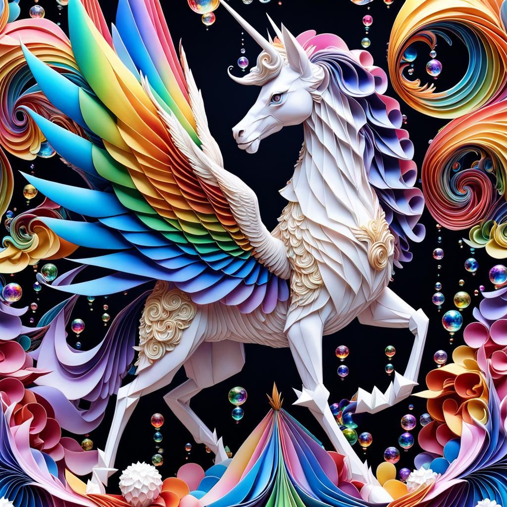 Rainbow Pegacorn
