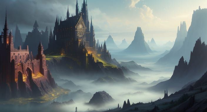 Epic Fantasy Concept Art in Stunning 8K Resolution