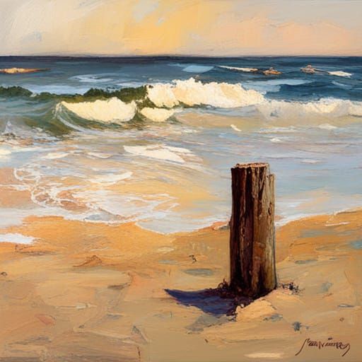 Remains of the Day: Oil Painting