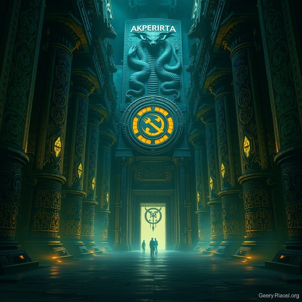 Mystical Serpent Gate of Akaviri Temple