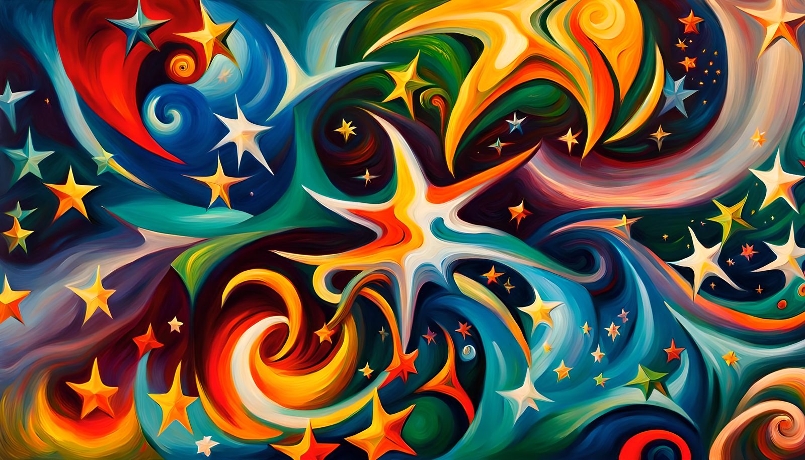 Harmonious Newborn Stars in ElectroMagnetic Plasma Maelstrom