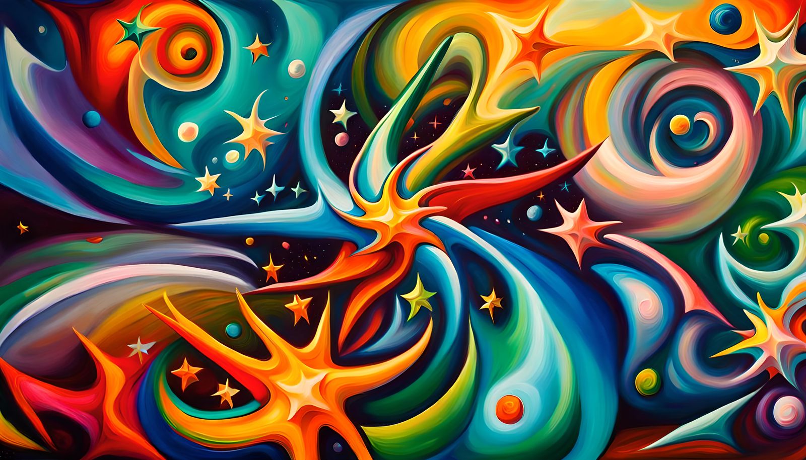 Harmonious Newborn Stars in Electromagnetic Plasma Maelstrom