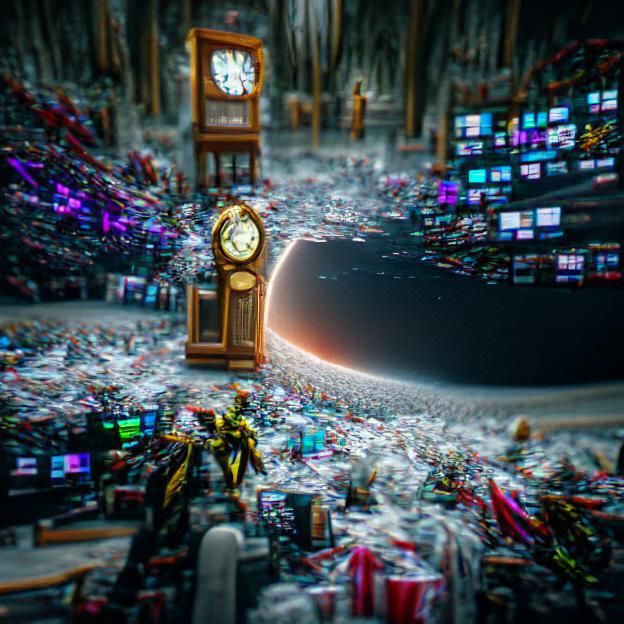 Abstract Visualization of Time's End