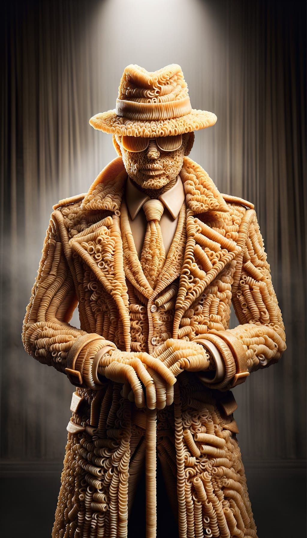 Ramen Noodle Mob Boss in Noir Setting