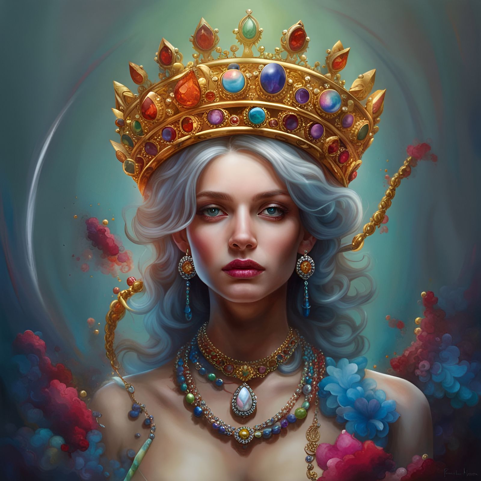 Hyperrealistic Jewelry Collection: Rings, Necklaces, and Cro...