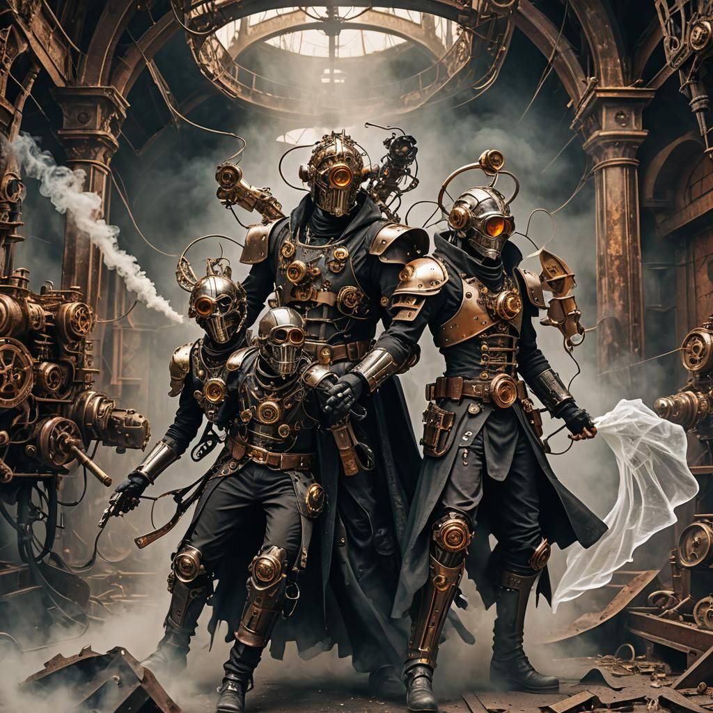 Angels and Demons Clash in Apocalyptic Steampunk Theater