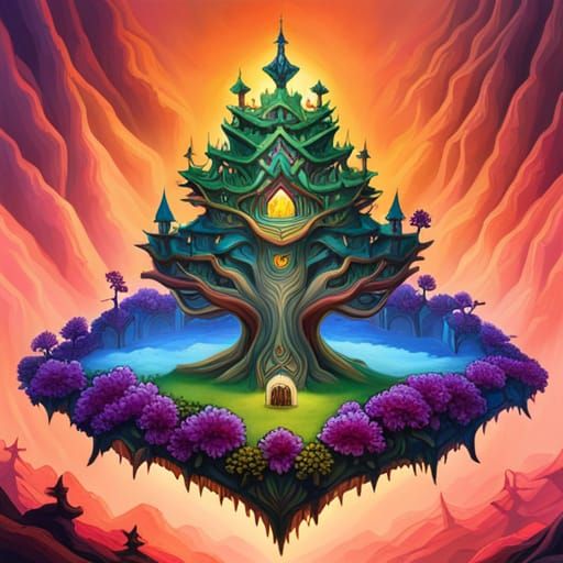 Fantasy Tree Island