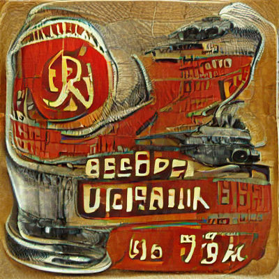 USSR Railroad Beer Label Art