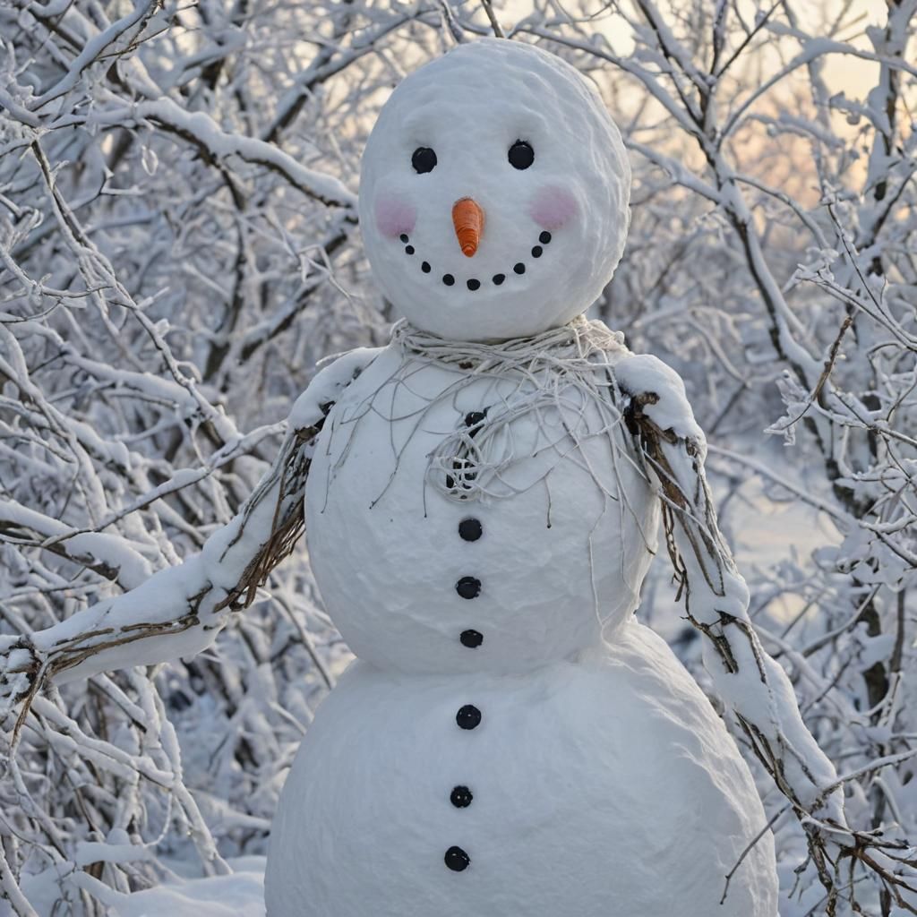 Ethereal Snowman Enthrallment