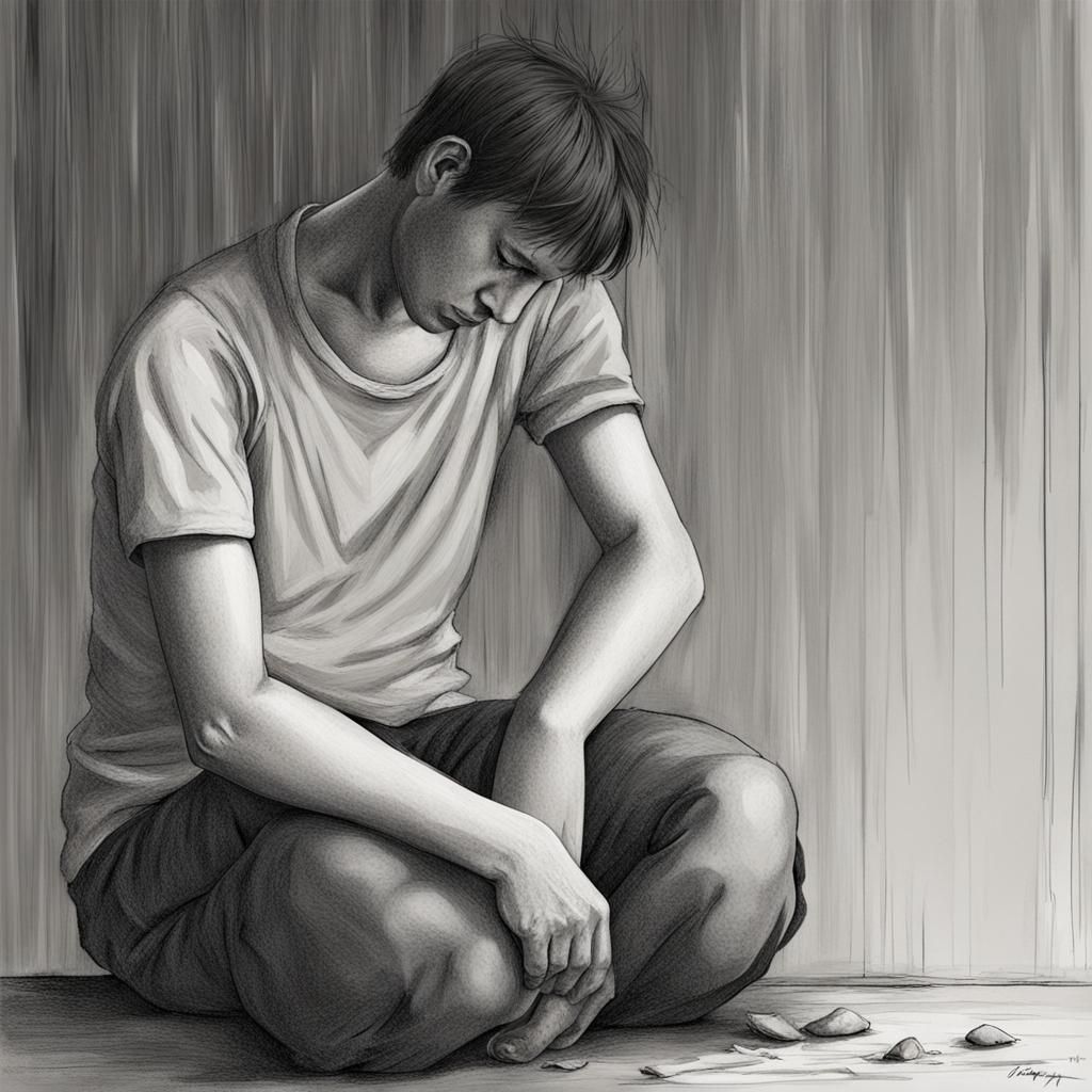 Image of Deep Sadness and Mourning