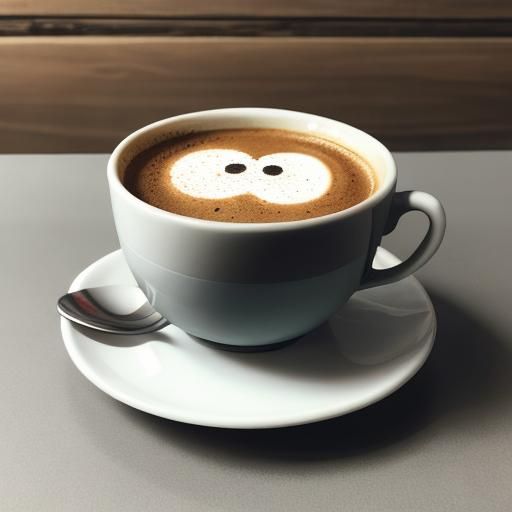 Good Morning Coffee Cup Generated by AI