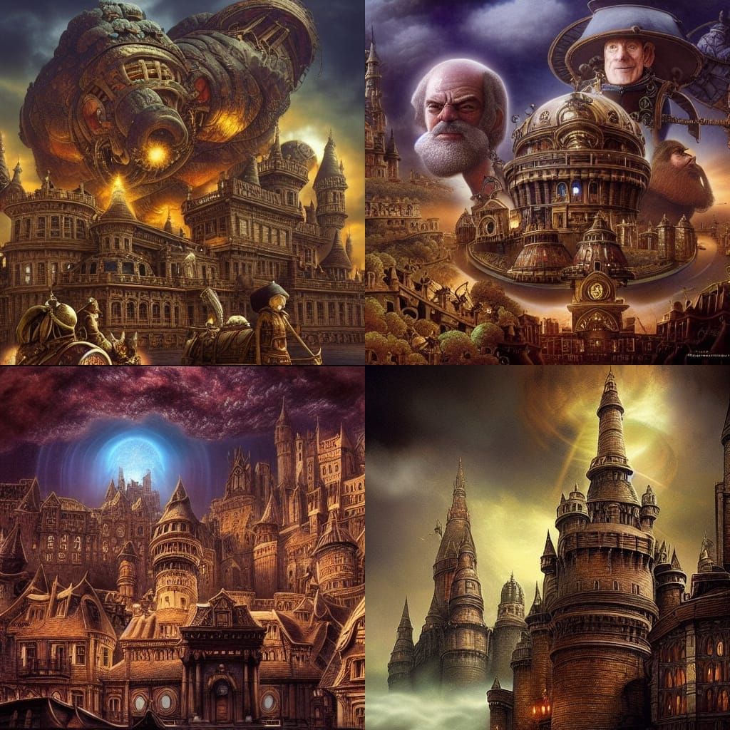 Epic Discworld: Dramatic Digital Matte Painting