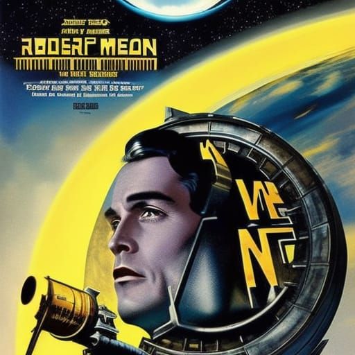 Rare Movie Poster for Obscure Foreign Sci-Fi Film