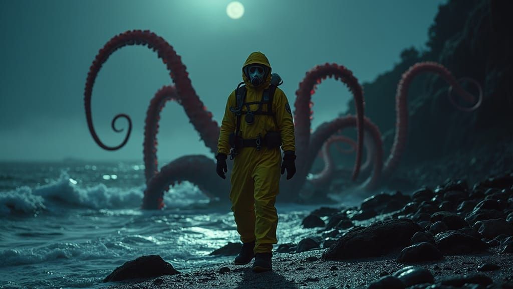 Government Diver Confronts Sinister Sea Creatures in a Haunt...
