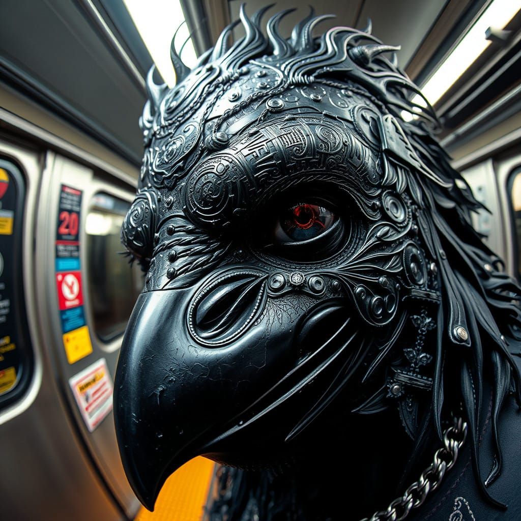 an incredible, Crow man evil, hip hop, moody, graffiti, hips...