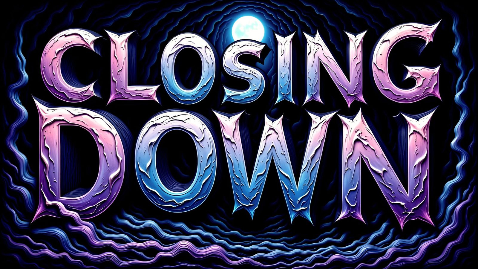 Disquieting Wonder Letters: Closing Down Illustration