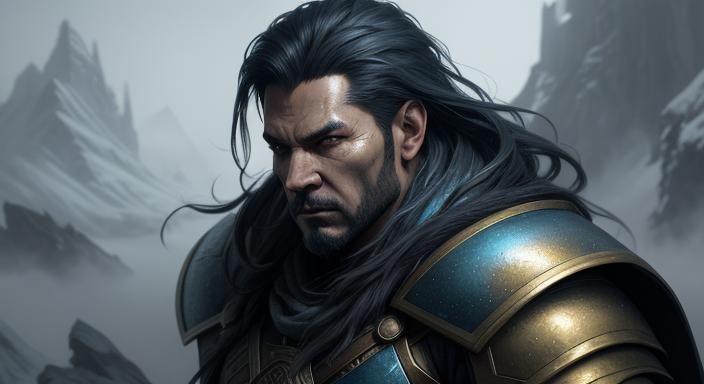 Subzero's Fiery Gaze: A Detailed 3D Portrait