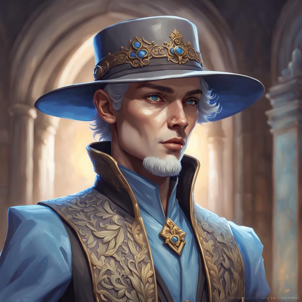 Hyperrealistic Changeling Portrait in Splash Art Style