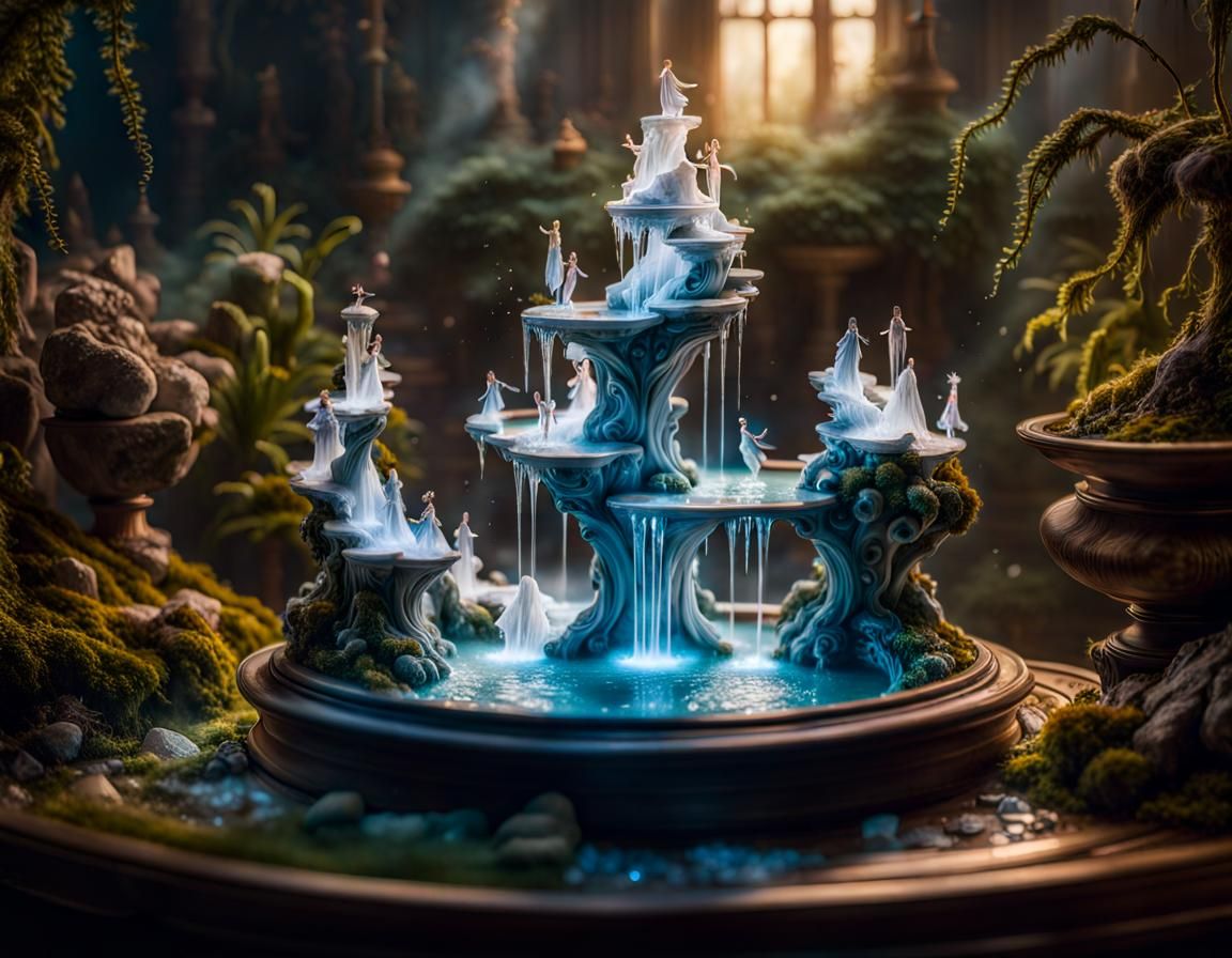 Fairytale Water Fountain