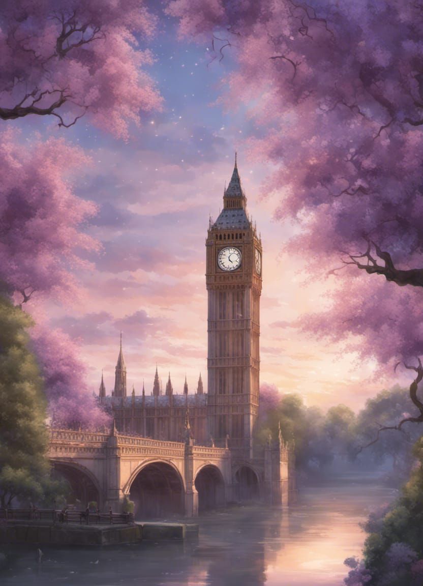 16k resolution, Makoto Shinkai and Yoshitaka Amano-inspired ...