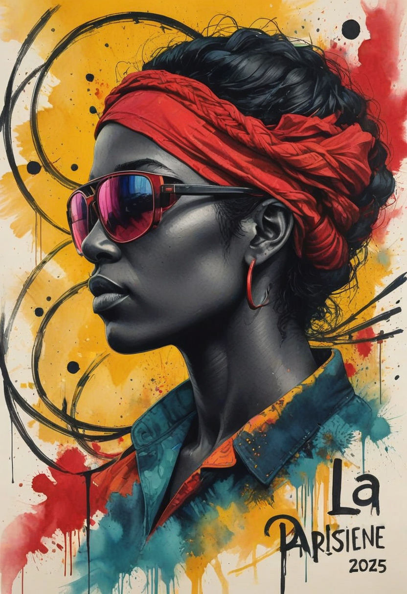 Parisian Chic in Vibrant Hues