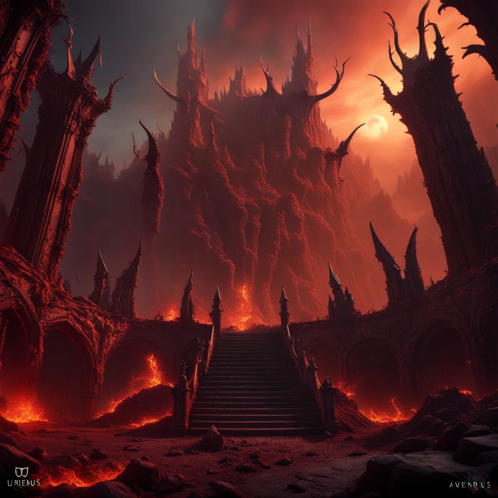 Avernus: First Layer of Hell with Devils