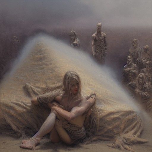 Mortemnia in Oil Painting Style