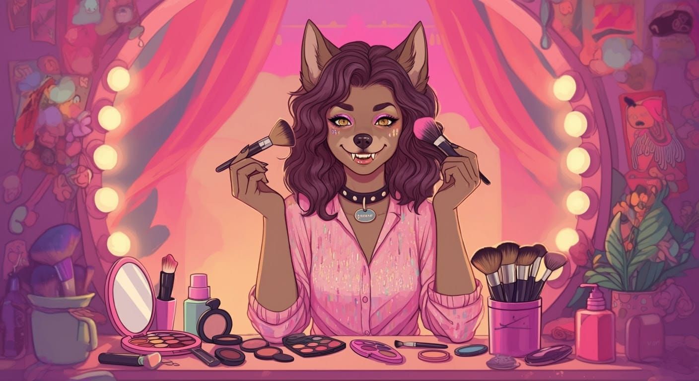 Stunning Fanged Beauty Shares Fabulous Comic Book-Inspired M...