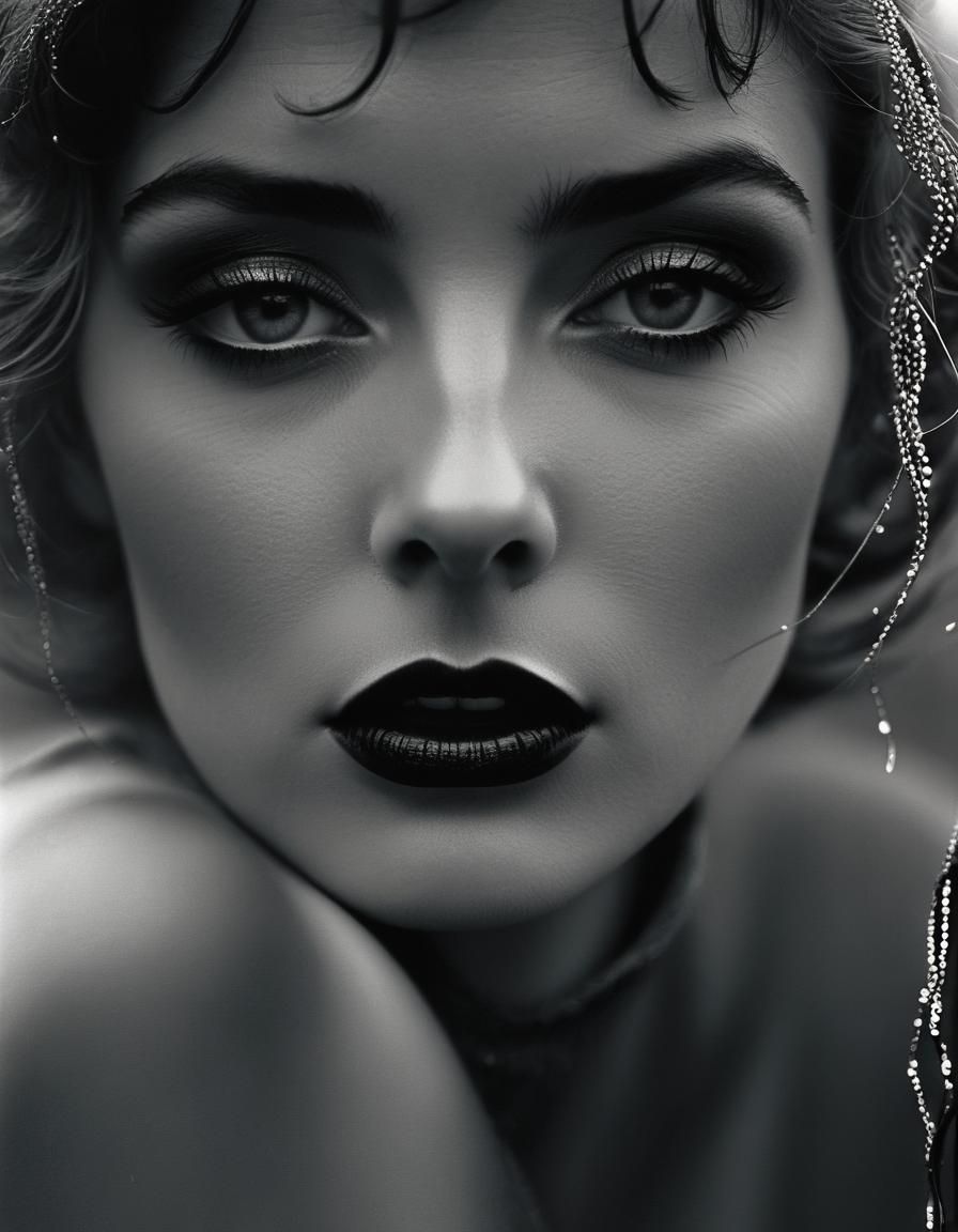 Pensive Portrait in the Style of Street Photography