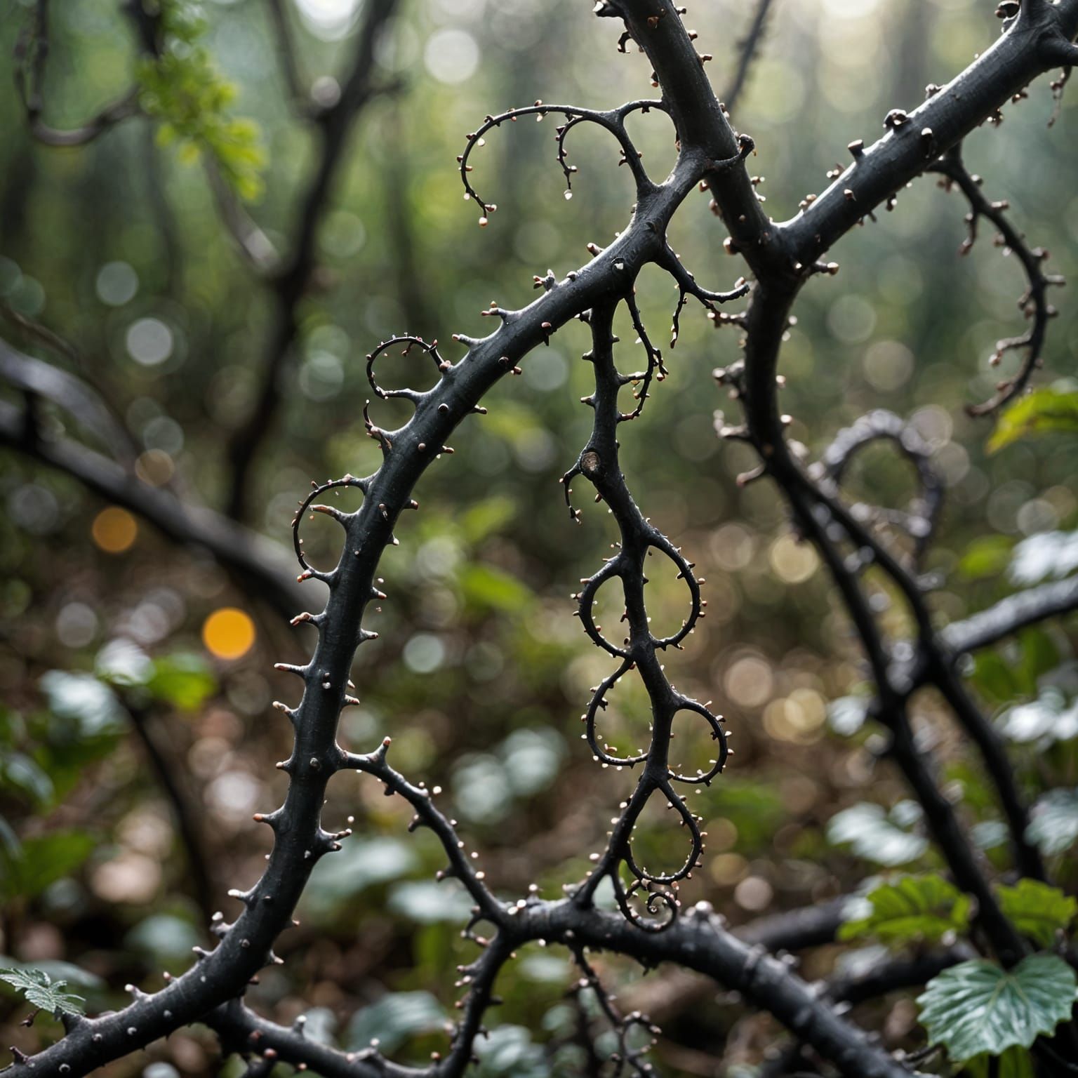 Sinister Alien Vine in Sharp Focus