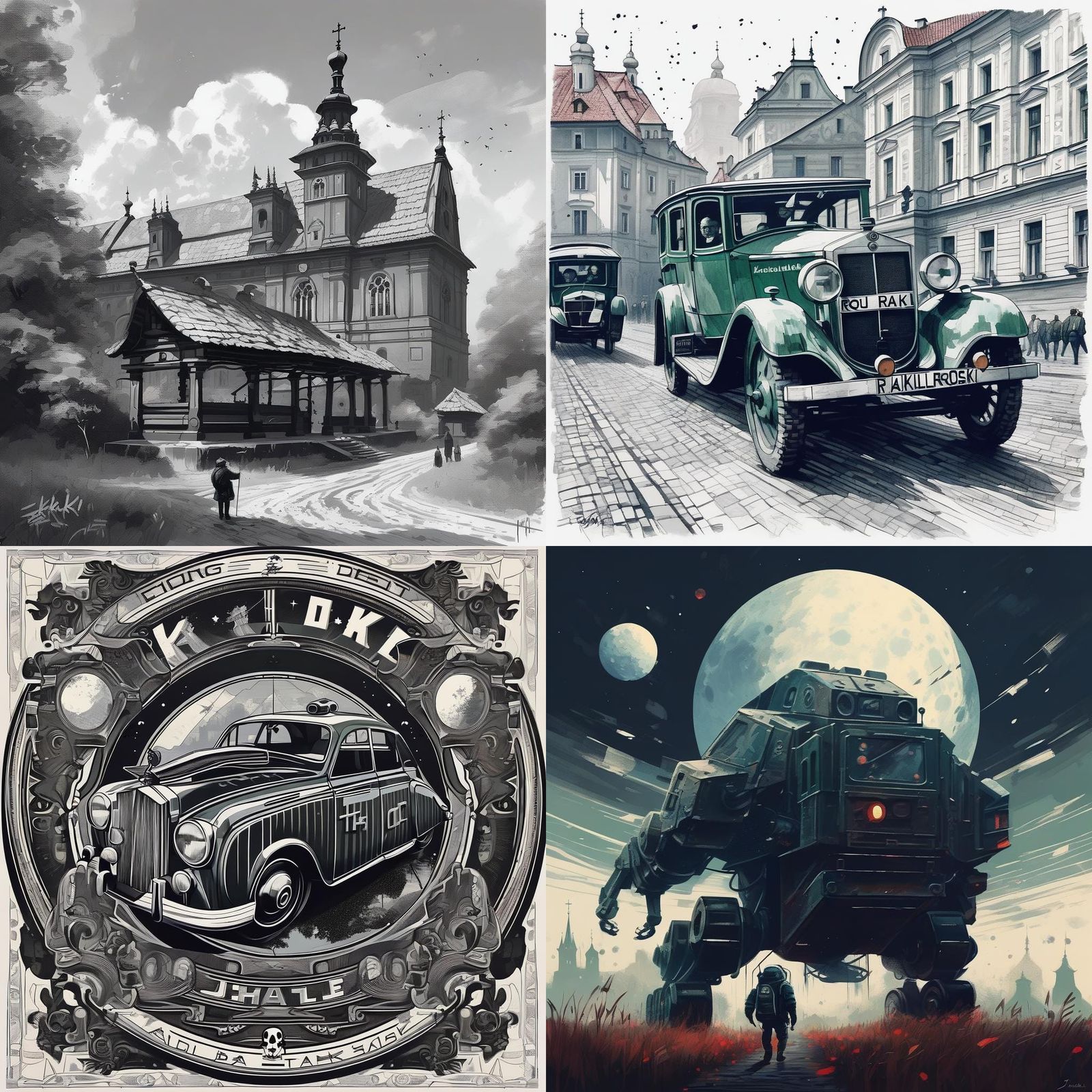 Historical Fantasy Illustration