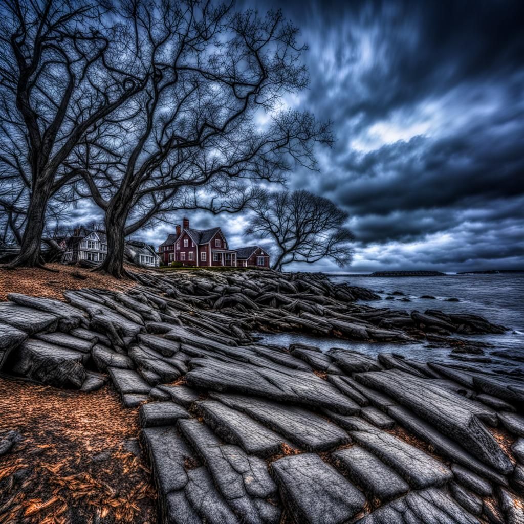 Hyperrealistic Rhode Island with Intricate Details